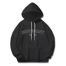 ILLUSO 男女通用 特殊雙面棉 Covenant 1898 連帽T恤