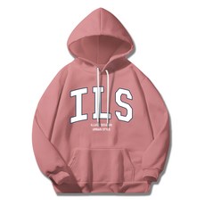 일루소 남녀공용 특양면 ILS 후드 티셔츠