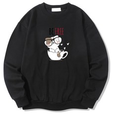 일루소 남여공용 커피잔냥이 특양면 맨투맨