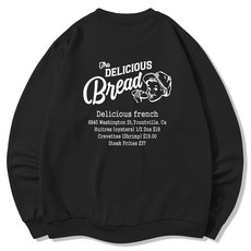 일루소 남녀공용 브레드 특양면 맨투맨