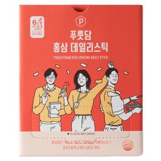 PrueutDam 紅蔘日常條裝, 10g, 100個