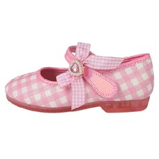 SHOOPENkids 女童三麗鷗發光格紋鞋 HPKWFE221S
