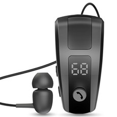 코시 CVC 노이즈캔슬링 자동감김 이어폰, EP4098BT, 블랙