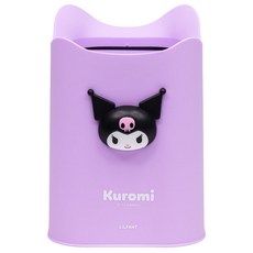 LiLFANT 庫洛米公仔方形搖蓋垃圾桶, 混合顏色