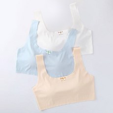 cielstory 女童無痕免裁剪青少年學生內衣3件組 V005