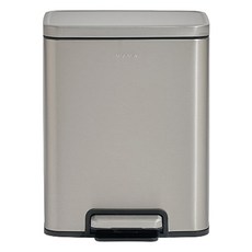 VISVIVA Viva靜音腳踏式垃圾桶, 不鏽鋼