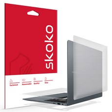 Skoko Galaxy Book4 Pro 16 霧面全機身外部保護膜4件組, 1個