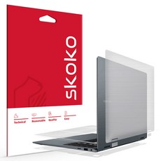 Skoko Galaxy Book 4 Pro 360 16霧面全機身外殼保護貼 4件組, 1套