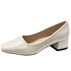 라블 여성용 세련핏 미들 구두 4cm