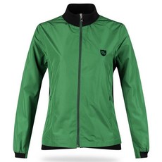 luxgolf 女款全拉鍊藝術圖案防風外套 JB4S806W