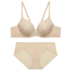 트라이엄프 인견 베이직 통기성 브라 팬티 세트