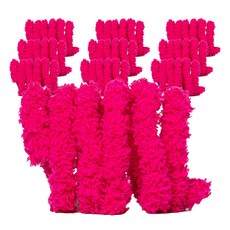 yarna 뽀글이 모루 철사 인형실 15mm, 9 핫핑크, 10개