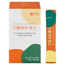 Jang In 日常雙重護理酵素隨身包 30條入, 1個, 90g