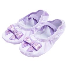 오즈키즈 여아용 실키리본 발레슈즈 O41I03G