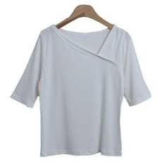 슈가펀 여성용 소피니 브이넥 반팔 티셔츠