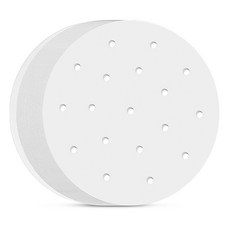 CHINADA 帶孔蒸籠紙, 20cm, 100入, 1個