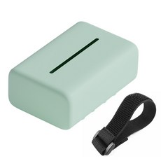 unheve 粉彩面紙盒 + 掛繩組, 05 綠色, 1套