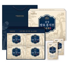 SAMSUNG PHARM 紅志泉發酵6年根紅蔘飲隨身包禮盒+提袋, 1L, 1組