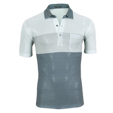 New Eagle 男性夏季彈性高爾夫短袖T恤 LM-4027