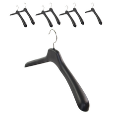 코디스 남성용 정장 자켓 옷걸이, 블랙, 8개