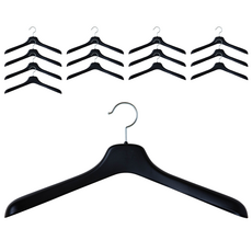 코디스 남성용 두꺼운 자켓 옷걸이, 블랙, 14개