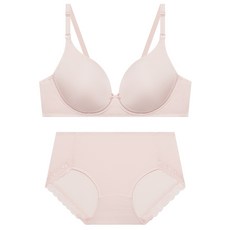 트라이엄프 여성용 인견 노와이어 브라 팬티 세트