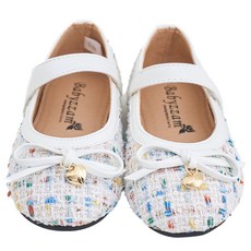 BabyZZam 女童環飾樂福平底鞋