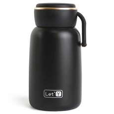 Let'Y Urban迷你保溫瓶 KD-5159, 300ml, 1個, 黑色