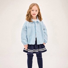 JELISPOON 兒童雙口袋卡車夾克