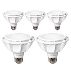 Vitson LED 燈泡 15W 漫射鹵素軌道燈日間白色 PAR30, 日光色, 5個
