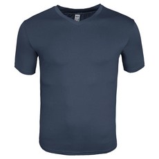 New Eagle 男款彈性V領短袖T恤 LM-4053