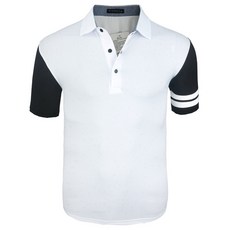 McKENLY New Eagle 男士彈性短袖高爾夫T恤 LM-4059