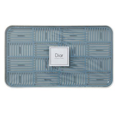 Diar 迷你廚房餐具水槽瀝水架 第2代 XL, 藍色