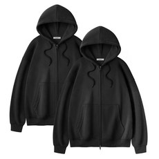 네이븐 2장 SET 오버핏 후드집업 NA2ZP