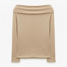 미쏘 여성용 PJ 오프숄더 티셔츠