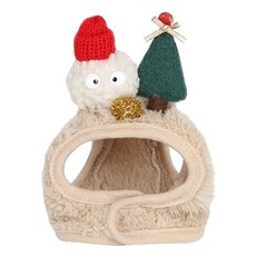 ITS DOG 寵物小不點冬季帽, 米色, 1個