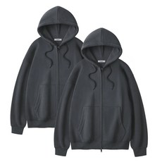 네이븐 2장 SET 오버핏 후드집업 NA2ZP