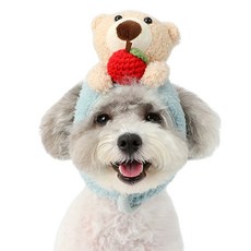 ITS DOG 寵物美男愛蘋果帽, 1個, 薄荷綠