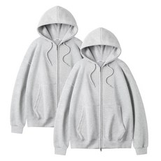 네이븐 2장 SET 오버핏 후드집업 NA2ZP