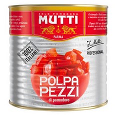 MUTTI 慕堤 切丁番茄醬, 1個, 2.5kg