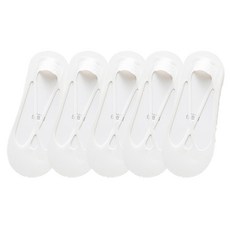 피어니스트 여성용 벗겨짐방지 덧신 5켤레