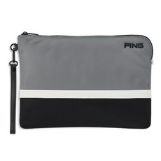 PING 2024年NY手拿包化妝包, 灰色, 1個