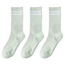 피어니스트 여성용 필라테스 장목 양말 3켤레