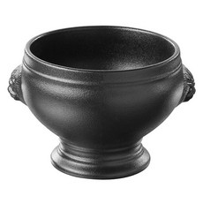 REVOL 獅頭湯碗 350ml, 1個, 黑色