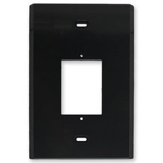 비디오폰 현관카메라 초인종 마감판 블랙, 1개