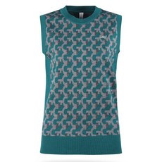 Luxgolf 430Golf女圓領圖案背心背心LB3A516W