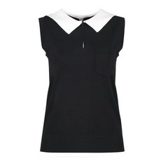 luxgolf 430高爾夫 女款水手領無袖針織衫 LB3M514W