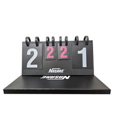 NASARE 5局25分計分板, 1個, 黑色