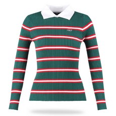 Luxgolf 430 Golf 女式修身拼色長袖高爾夫針織衫 LB3A624W