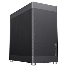 Jooyon 2024 Leonine網格箱Ryzen 5 Ryzen 5000系列Radeon RX 6500 XT, 黑色, 16GB, 512GB, Free DOS, CG356X65XT-B